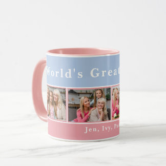Tasse personnalisée Meilleure Maman du Monde avec 