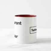 Tasse personnalisée mok (Midden)