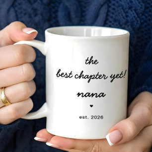 Tasse personnalisée Nana Meilleur Chapitre Jusqu'À