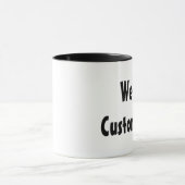 Tasse personnalisée 'Nous aimons' (Centre)