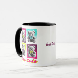 Tasse personnalisée Ourson Mignon Too Nom person