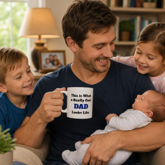 Tasse personnalisée « Papa vraiment cool »