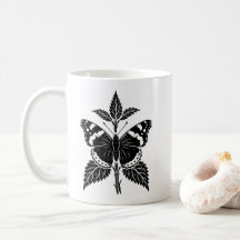 Tasse personnalisée Papillon Amiral Rouge