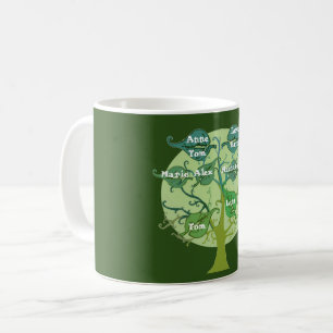 Tasse personnalisée par coutume d'arbre