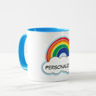 Tasse personnalisée par | d'ARC-EN-CIEL