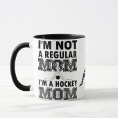 TASSE personnalisée par MAMAN d'hockey (Gauche)