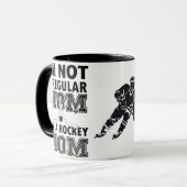 TASSE personnalisée par MAMAN d'hockey (Devant gauche)