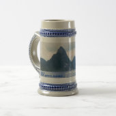 Tasse personnalisée par pitons (Devant gauche)