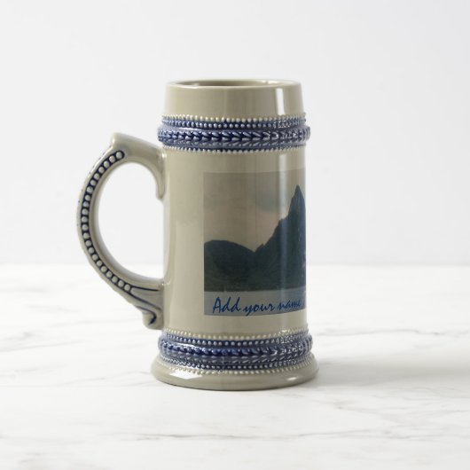 Tasse personnalisée par pitons (Gauche)