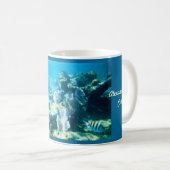 Tasse personnalisée par récif de Maya de côte (Devant droit)