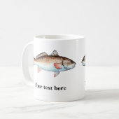 Tasse personnalisée par rougets communs (Devant gauche)