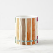 Tasse personnalisée pour enseignant Chat | Nom et  (Centre)