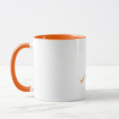 Tasse personnalisée pour fille en costume de squel (Gauche)