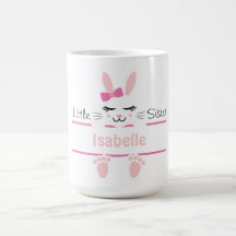Tasse personnalisée pour frère ou sœur lapin Grand