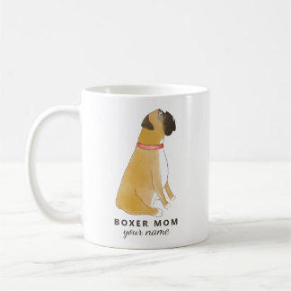 Tasse personnalisée pour maman de Boxer, Tasse per