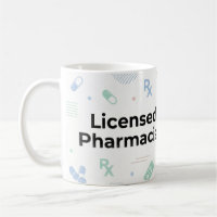 Tasse personnalisée pour pharmacien agréé | ID mod