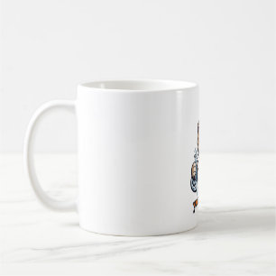 Tasse personnalisée pour scientifique avec chat Sc