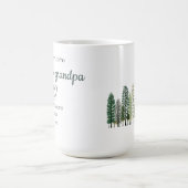 Tasse personnalisée pour super-papi (Centre)