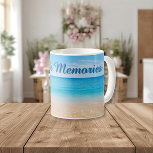 Tasse personnalisée Souvenirs de bord de mer