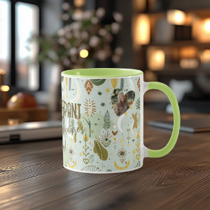 Tasse personnalisée sur mesure Bohème Chic Nature