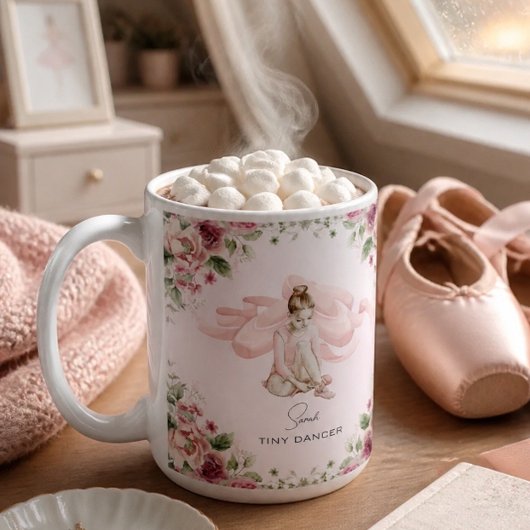 Tasse personnalisée Tiny Dancer Ballerine