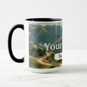 Tasse personnalisée Your Journey Path (Gauche)