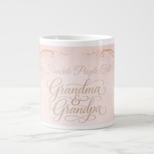 Tasse Personnes préférées - Mamie et Papi (Devant)