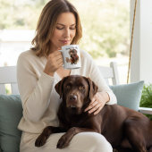 Tasse PET Browns ''Thé du matin avec mon labrador 