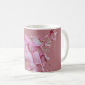 Tasse Pétales de Rose Poussiéreuse - Monogramme (Devant droit)