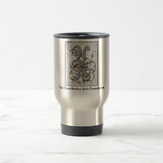 Tasse peu orthodoxe de voyage d'arts