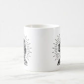 Tasse : Peut-être elle est née avec elle ; (Centre)