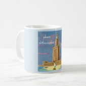 tasse "phare d'Alexandrie" (Devant gauche)