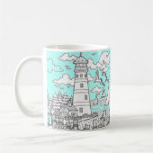 Tasse phare,mer (Gauche)