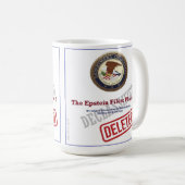 Tasse Phase 2 des Dossiers Epstein (Devant droit)