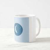Tasse Phase de Lune de Noël - Glacé & Argent (Devant droit)