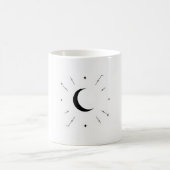 Tasse Phase Lunaire Céleste - Mono & Argent (Centre)