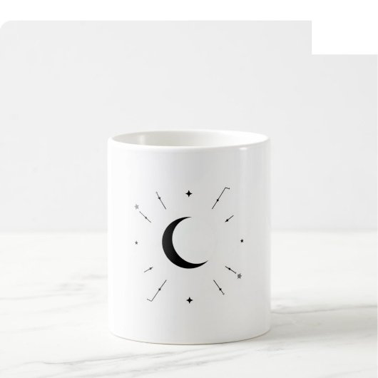 Tasse Phase Lunaire Céleste - Mono & Argent