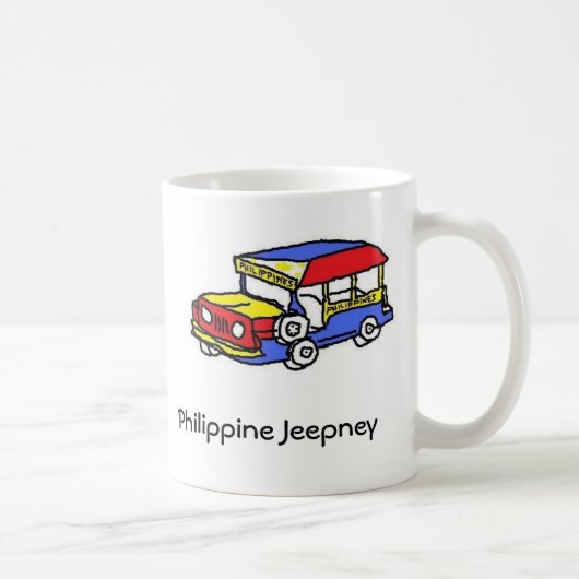 Tasse philippine de Jeepney (Droite)