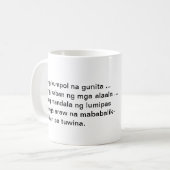 Tasse philippine d'histoires d'amour (Devant gauche)