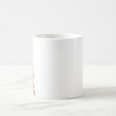Tasse Photo de Chien Mignon avec Nom (Centre)