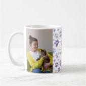 Tasse photo personnalisée Meilleure Maman de Chat  (Gauche)