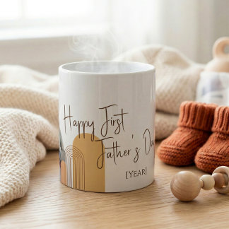 Tasse photo personnalisée pour la première fête de