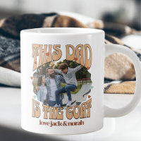 Tasse Photo Rétro Ce Papa est la Chèvre