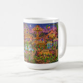 Tasse Pickle World - Carnaval Pickleland (Devant droit)