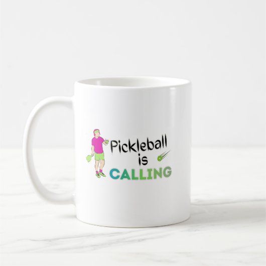 Tasse Pickleball Is Calling (Gauche)