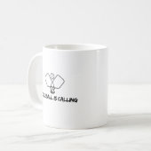 Tasse Pickleball Is Calling (Devant gauche)