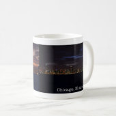 Tasse pict de Chicago Skyline 2 (Devant droit)