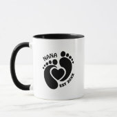 Tasse Pieds de Bébé pour Nana (Gauche)