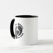 Tasse Pieds de Bébé pour Nana (Devant gauche)