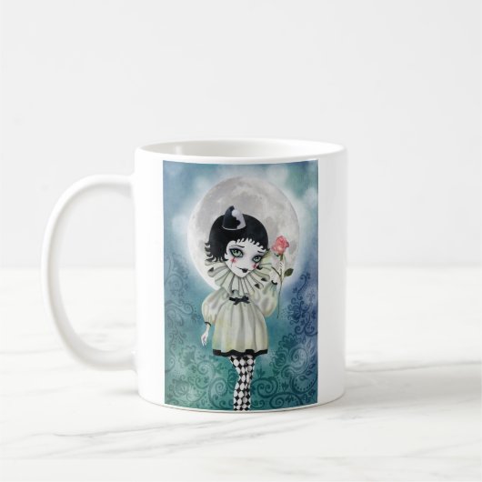 Tasse Pierrette sous la lune glacée (Gauche)
